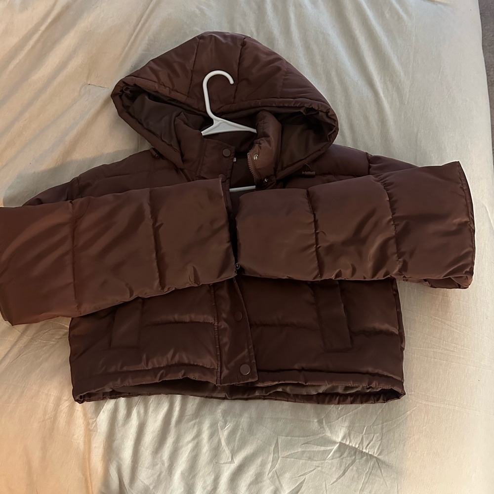PACSUN BEOWN CROPPED PUFFER